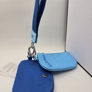 NWT, Dual Pouch Wristlet